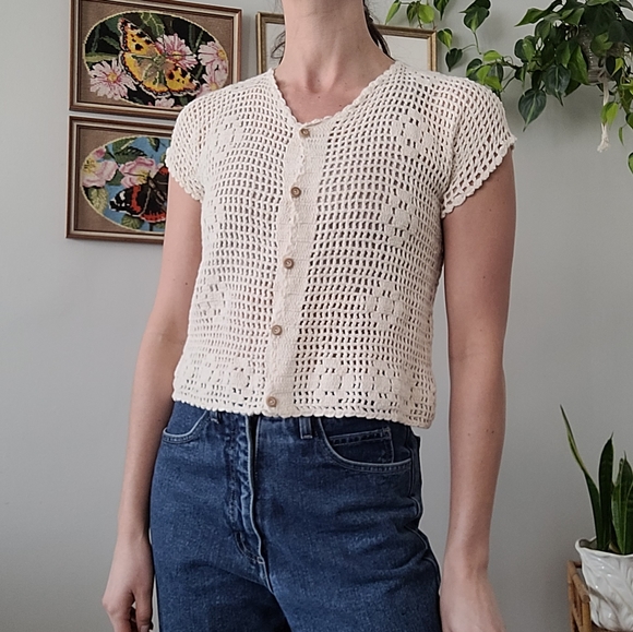Crochet cardigan - Picture 7 of 8